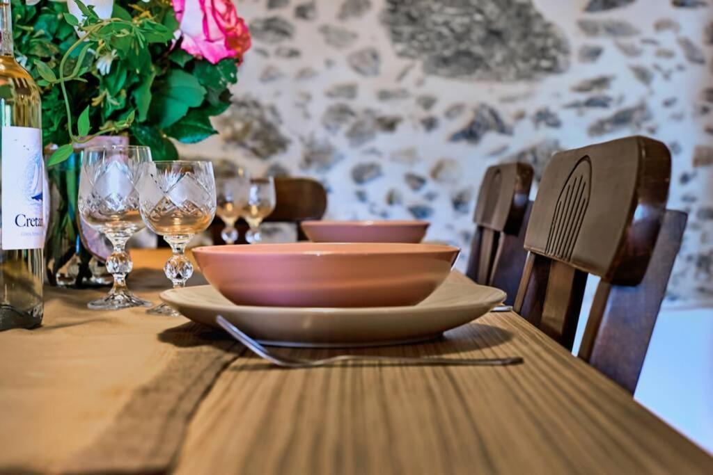 Maria'S Cozy Stonehouse Kerames Exterior foto